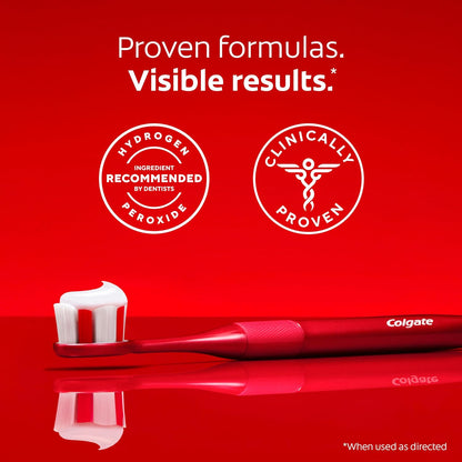 Colgate Optic White Pro Series – Daily Whitening Toothpaste Ritual for Coffee and Wine Stains