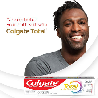 Colgate Total Active Prevention Clean Mint Toothpaste – Thoughtful Housewarming Gift for a New Homeowner