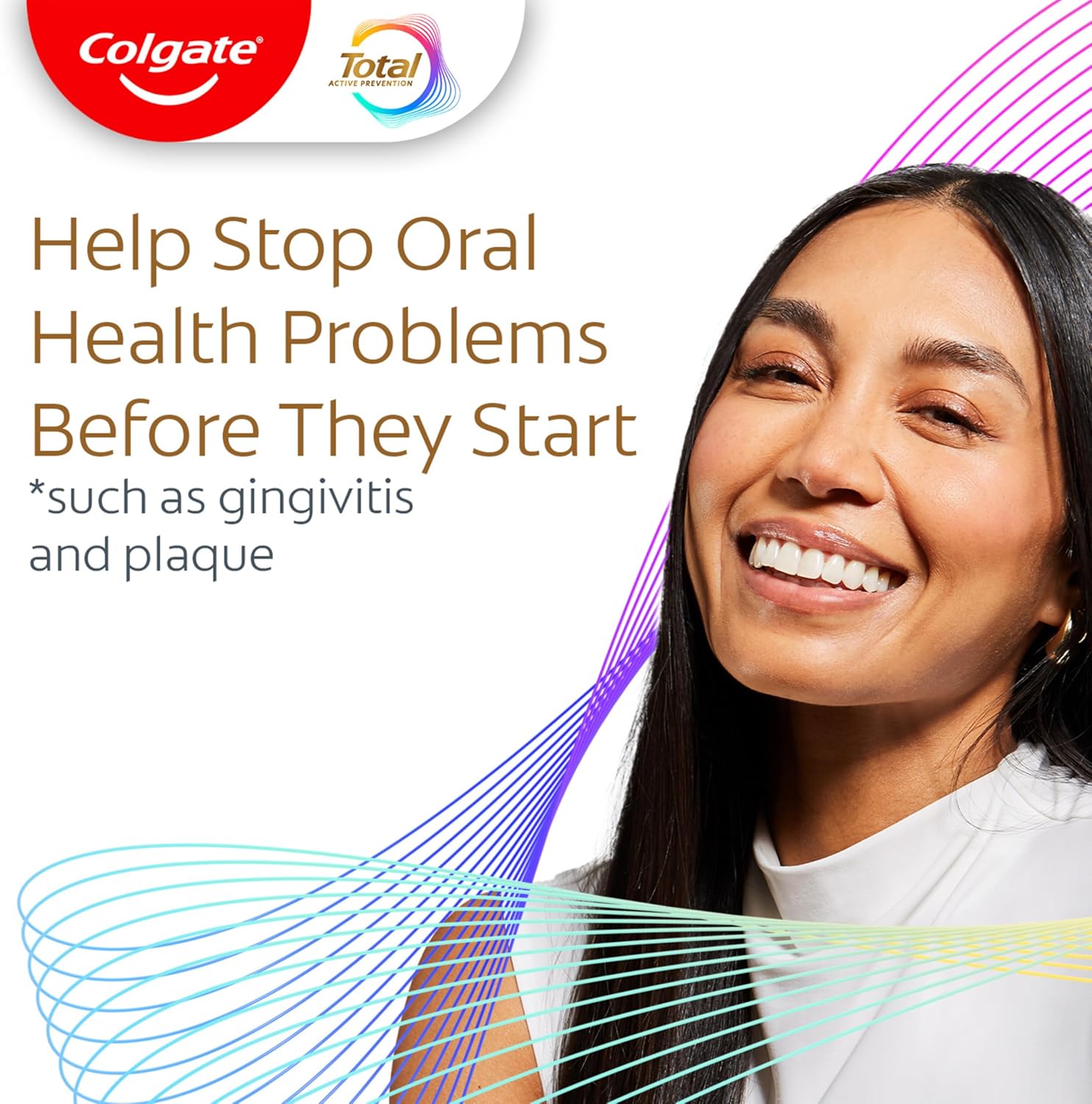 Colgate Total Alcohol-Free Mouthwash – Safe for Kids & Pets, 24-Hour Plaque Protection