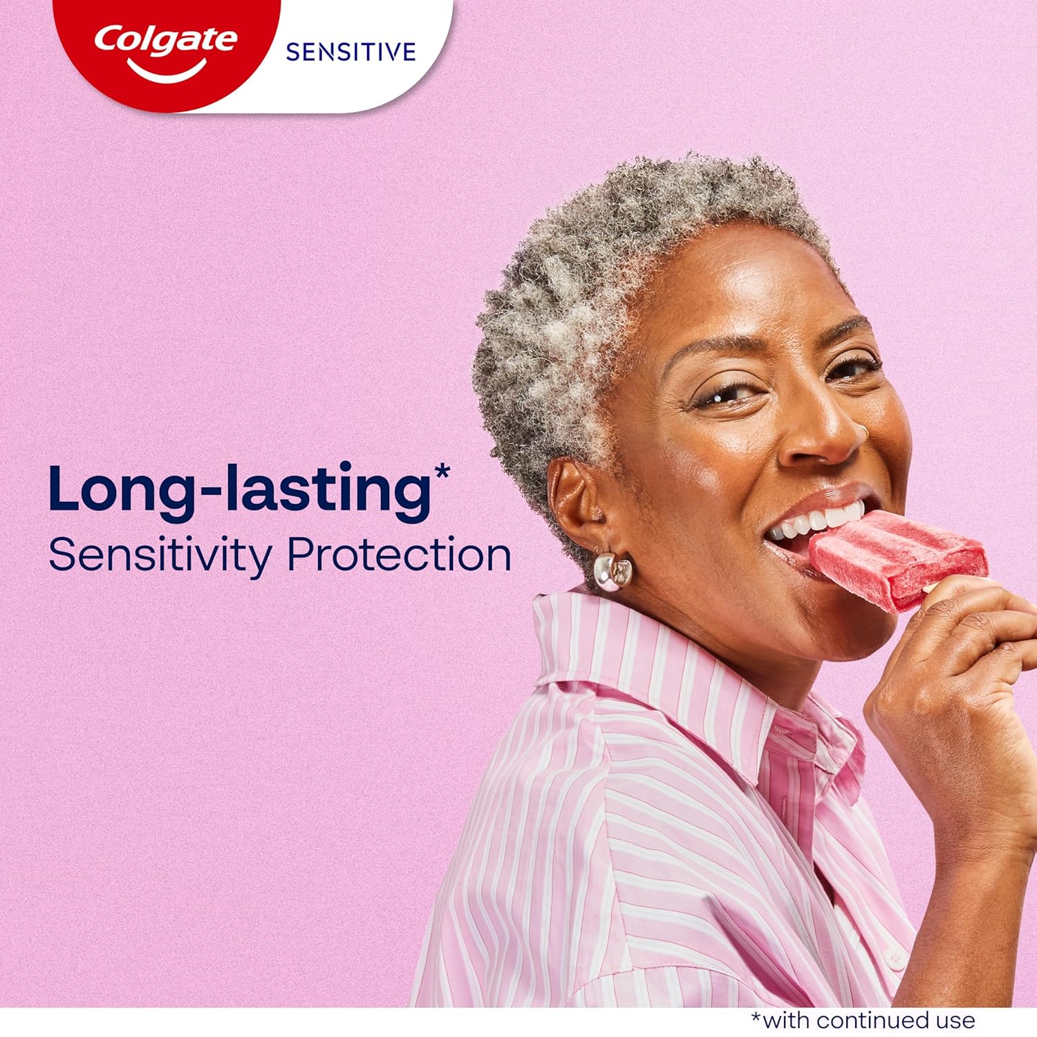 Colgate Whitening Toothpaste for Sensitive Teeth – Premium Enamel Repair Treatment with Potassium Nitrate and Sodium Fluoride, 6 Oz 3-Pack