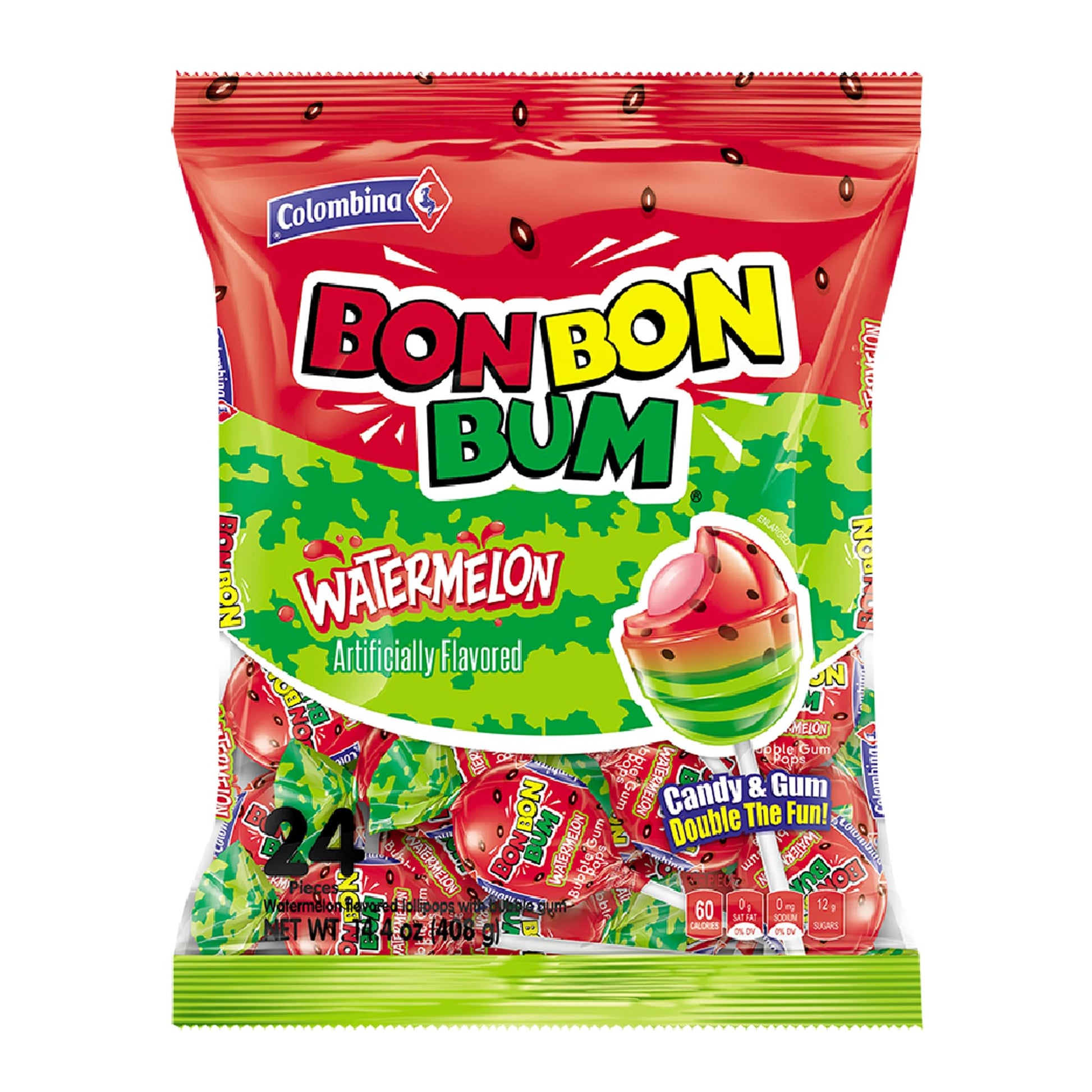 Colombina Bon Bon Bum Suckers – Vegan-Friendly Tropical Lollipops for Mindful Snacking Breaks and Afternoon Energy Pick-Me-Ups