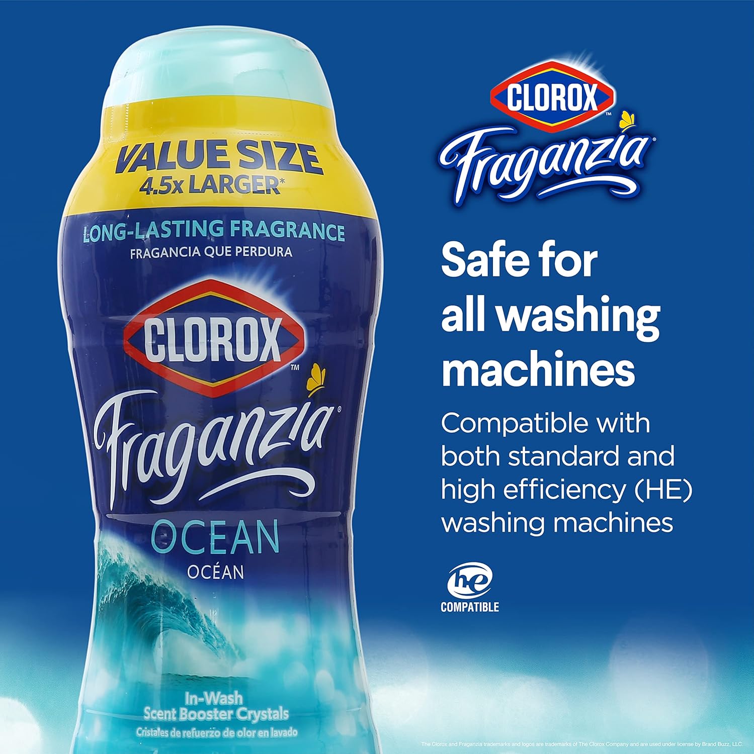 color-safe and fabric-safe formula that works on towels, sheets, activewear, and delicates