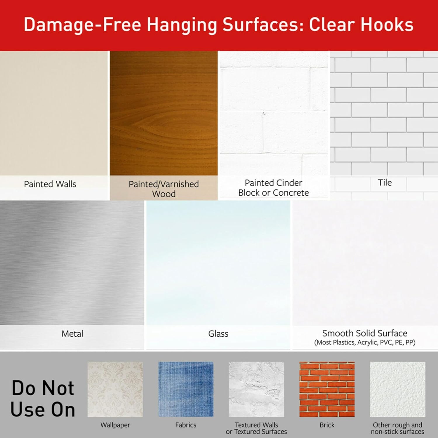 Command Clear Decorating Clips for Minimalist Home – Seamless, Residue-Free Light and Garland Mounts