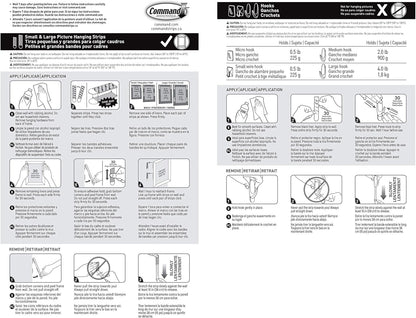 Command Clear Variety Pack - Invisible Hanging Strips and Hooks for Clutter-Free Minimalist Wall Displays