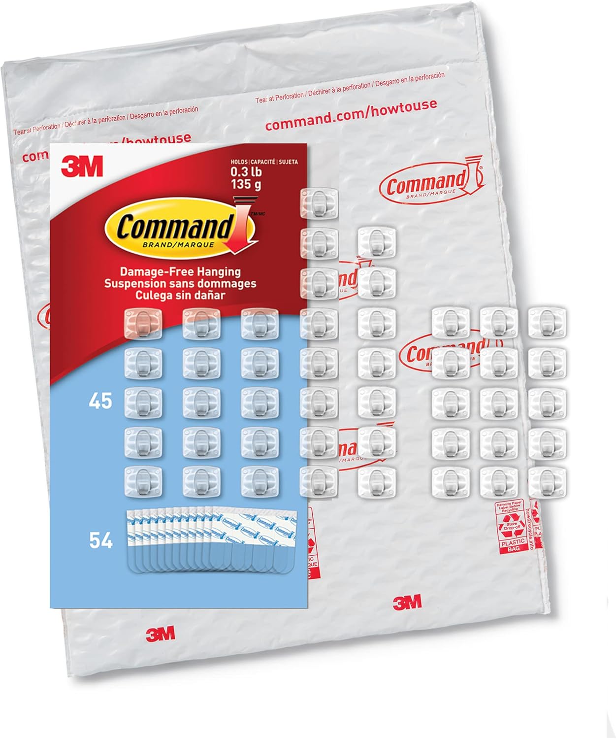 Command Mini Light Clips Housewarming Gift for New Homeowners, Damage-Free Decorating Set