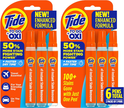 compact pen-style applicator that fits in pockets, purses, and small bags