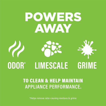 compatibility with stainless steel and plastic dishwasher tubs plus septic-safe formulation
