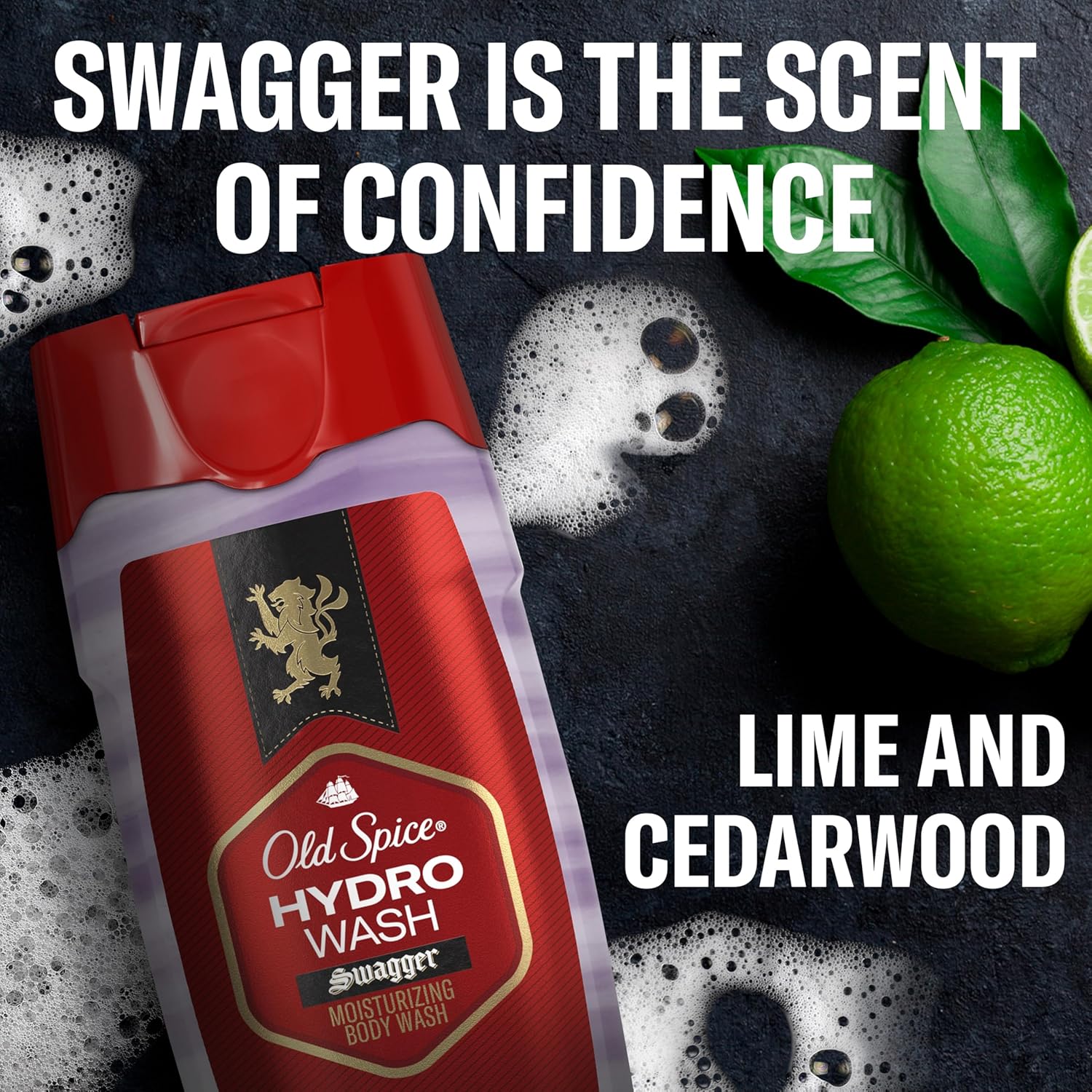 compatibility with the broader old spice red collection (shampoo, deodorant) for scent layering