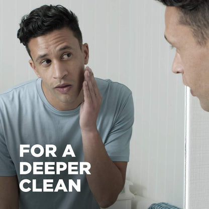 compatible with any body wash, optimized for dove men+care line