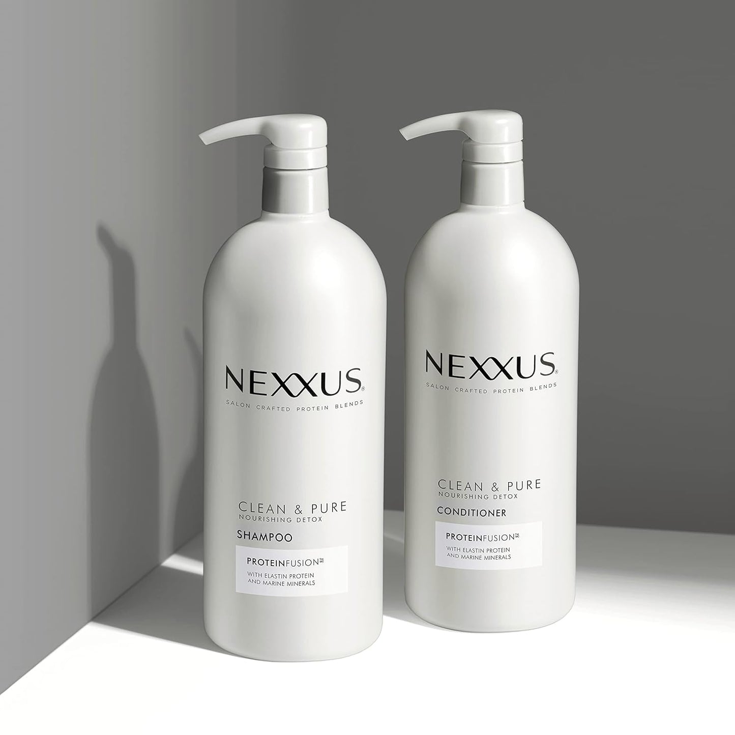 compatible with nexxus clean & pure scalp scrub, conditioning foam, and 5-in-1 hair oil for a full regimen
