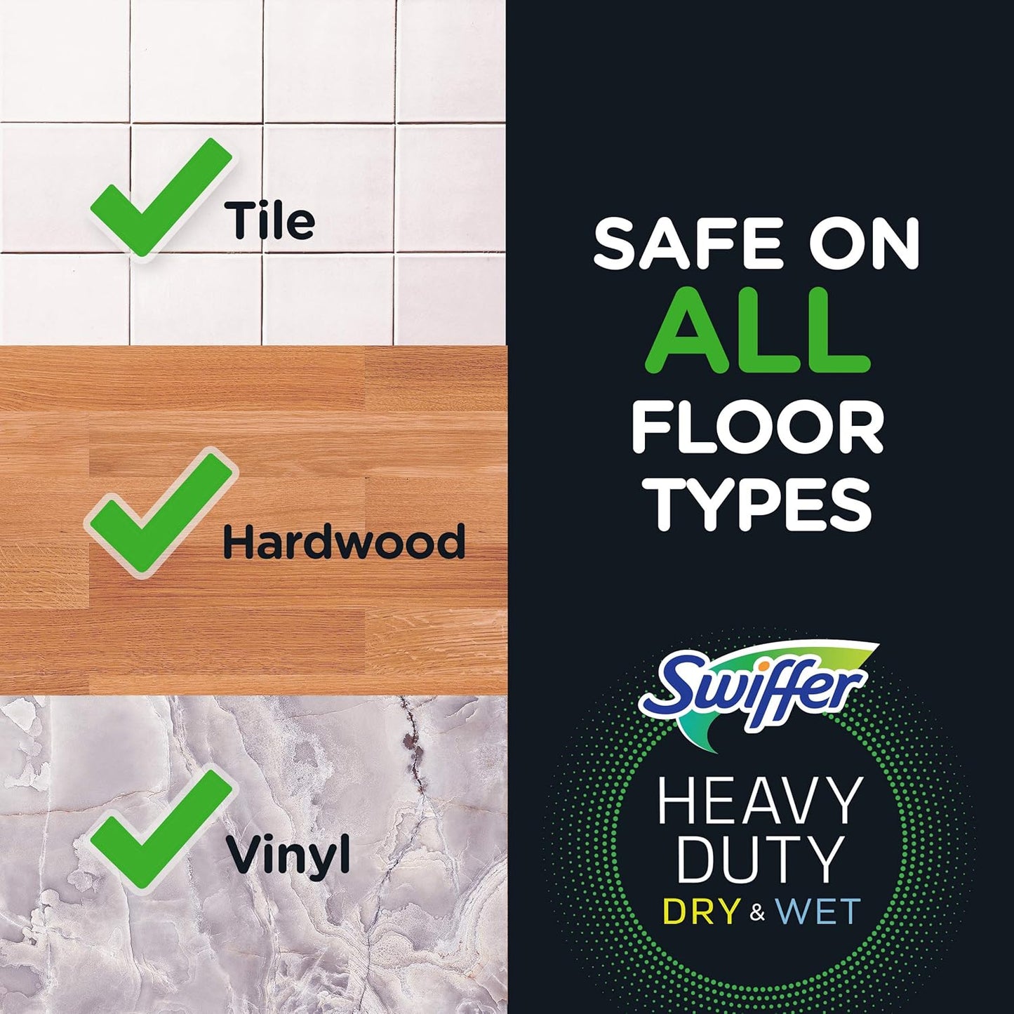 compatible with the swiffer sweeper dust mop broom-and-mop system