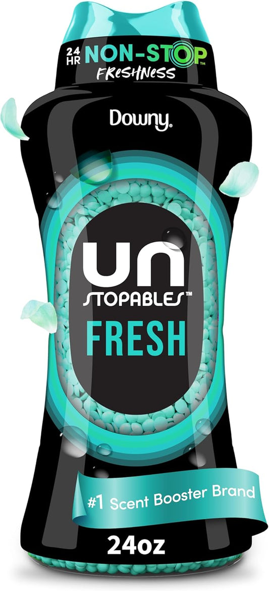 concentrated in-wash scent booster bead format tossed directly into the drum