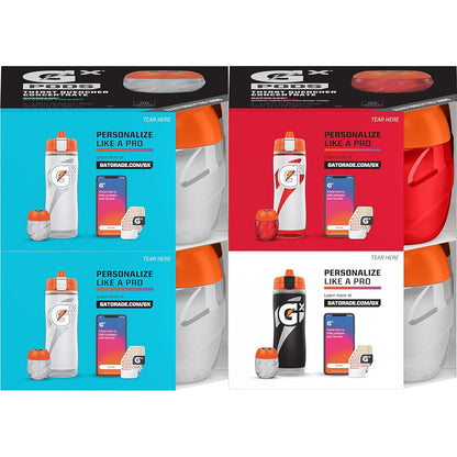 concentrated liquid pod format (3.25 fl oz) designed for the gx bottle and gx jug system