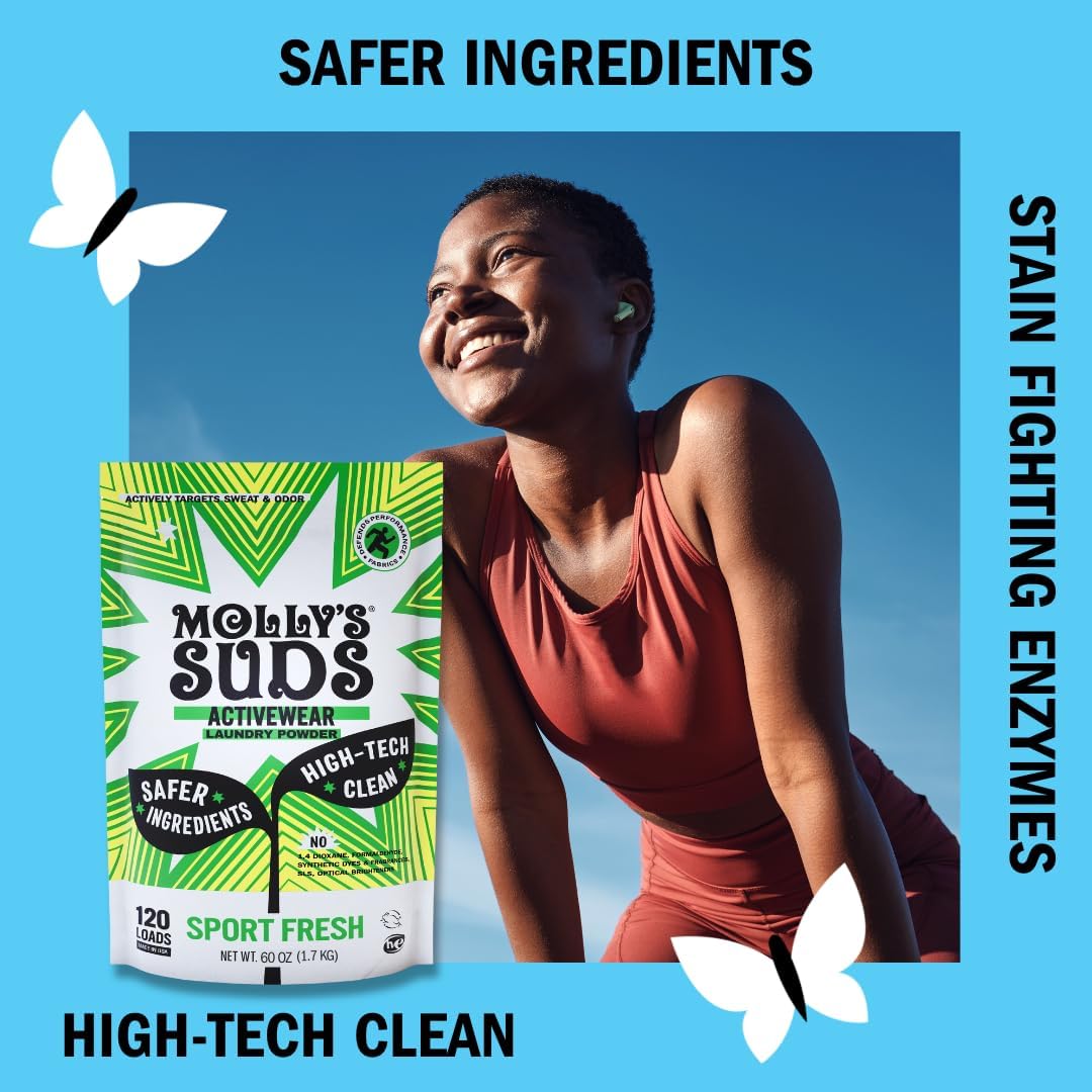 concentrated low-sudsing powder compatible with standard and he washing machines in any water temperature or hardness