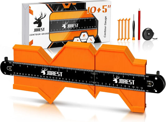 connectable 5-inch and 10-inch gauges that splice into a 15-inch gauge