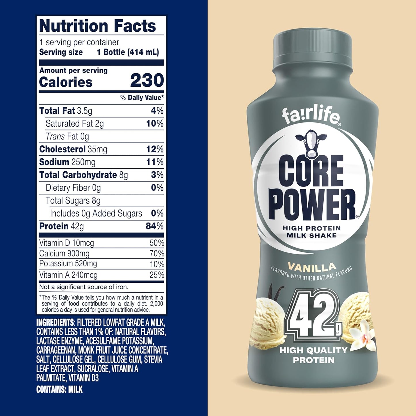 contains all 9 essential amino acids for complete muscle recovery