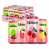Bloom Pop Prebiotic Soda – Daily Gut Health Companion for Mindful Wellness Routines, 12oz Low Calorie Cans