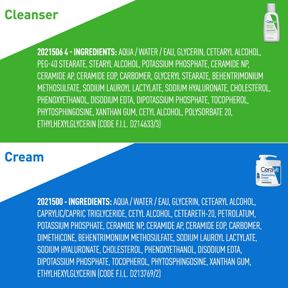 convenient pump-top on the 16oz moisturizing cream for hygienic, easy dispensing