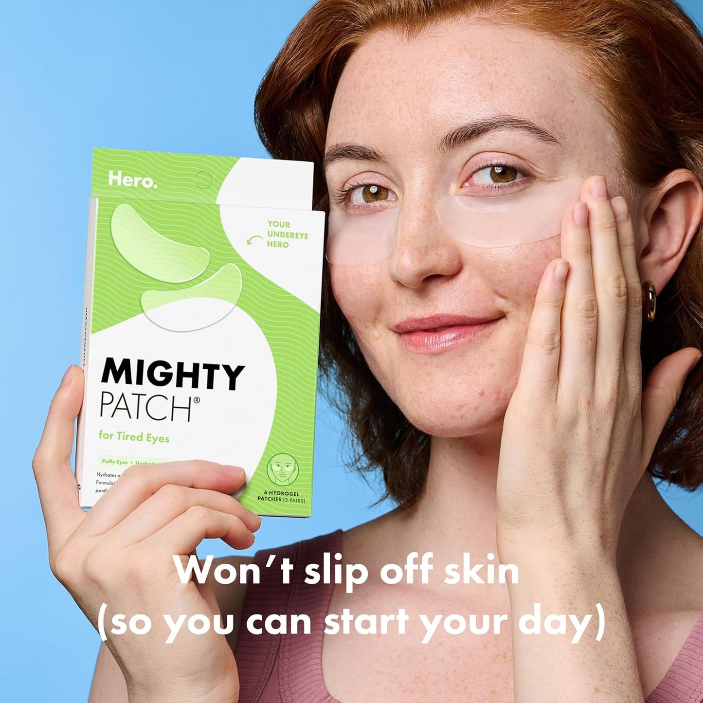 cooling on-skin sensation with no sticky residue after removal