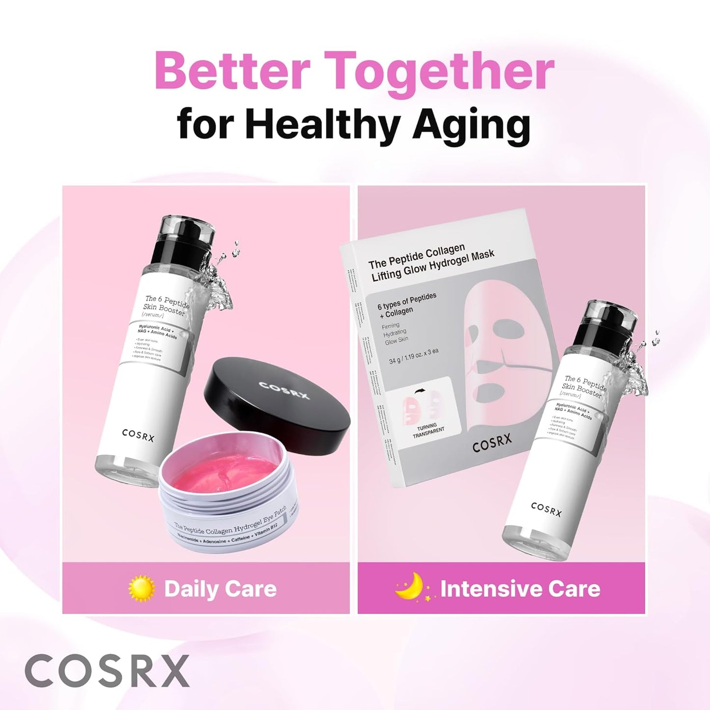 COSRX 6X Peptide Skin Booster – Thoughtful Mother's Day Gift for Women Who Love Korean Skincare