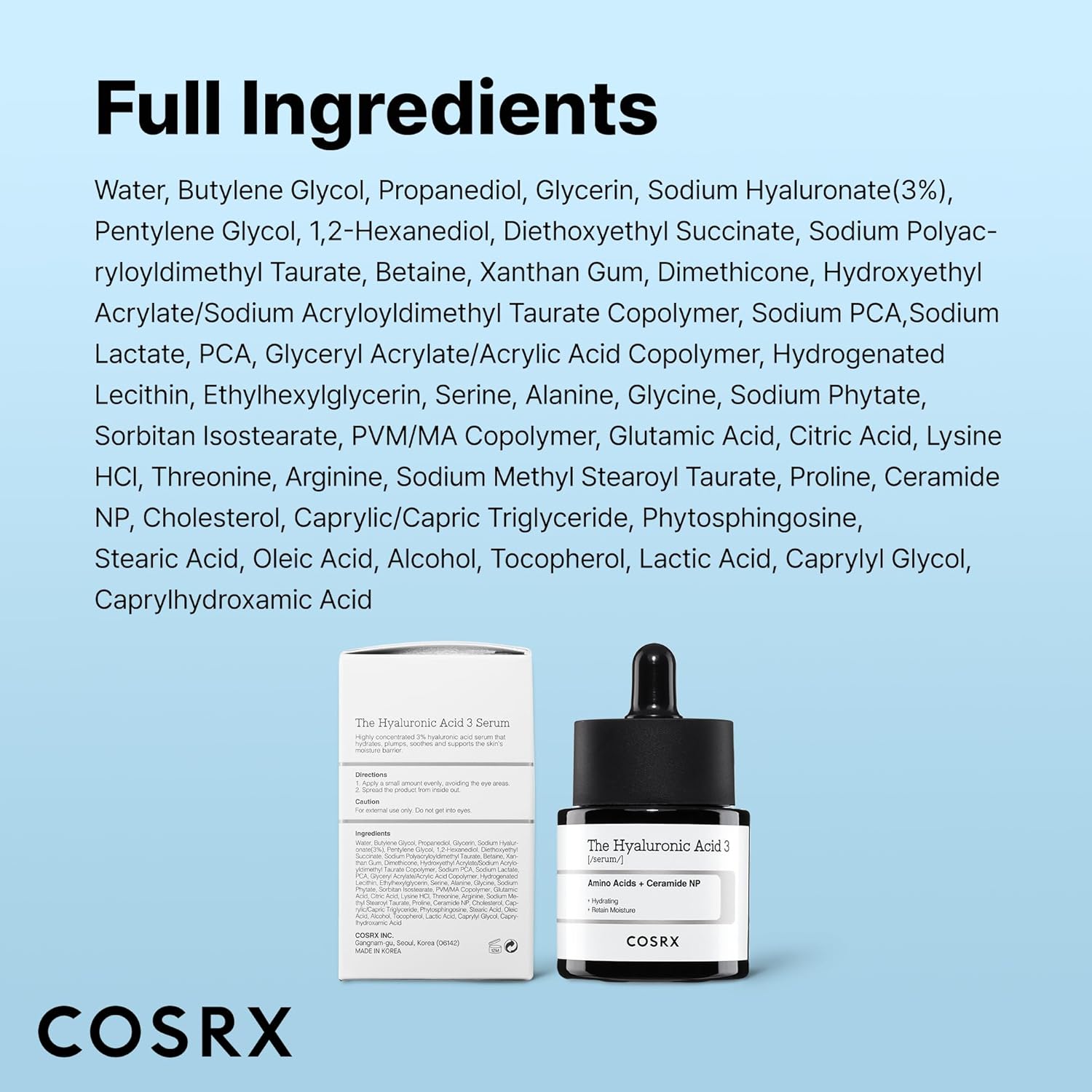COSRX Hyaluronic Acid 3% Serum – Daily Hydrating Step for Mindful Morning Skincare Ritual