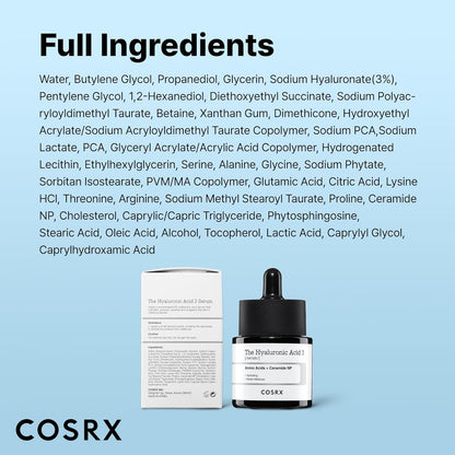 COSRX Hyaluronic Acid 3% Serum – Daily Hydrating Step for Mindful Morning Skincare Ritual