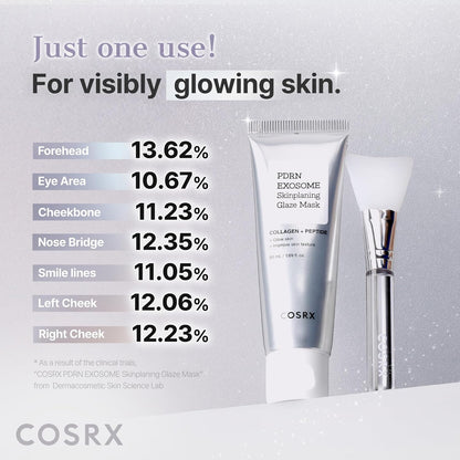 COSRX PDRN Exosome Glaze Wrapping Mask – Calming Nightly Wind-Down Ritual for Bedroom Nightstand Glow