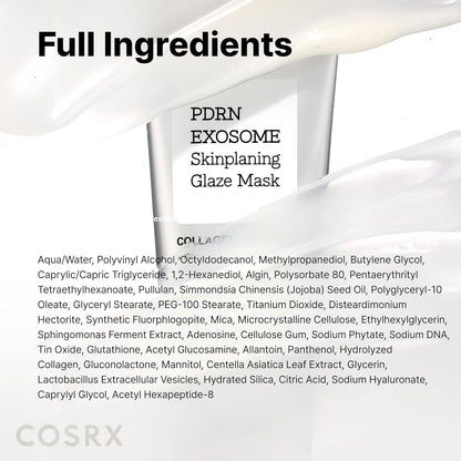 COSRX PDRN Exosome Glaze Wrapping Mask – Calming Nightly Wind-Down Ritual for Bedroom Nightstand Glow