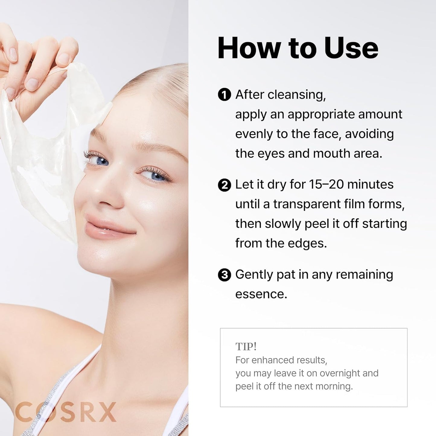 COSRX PDRN Exosome Glaze Wrapping Mask – Calming Nightly Wind-Down Ritual for Bedroom Nightstand Glow