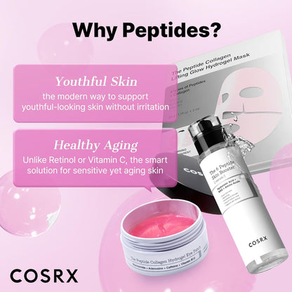 COSRX Pink Peptides Hydrogel Face Mask – Premium Korean Skincare Indulgence for the Vanity of Connoisseurs