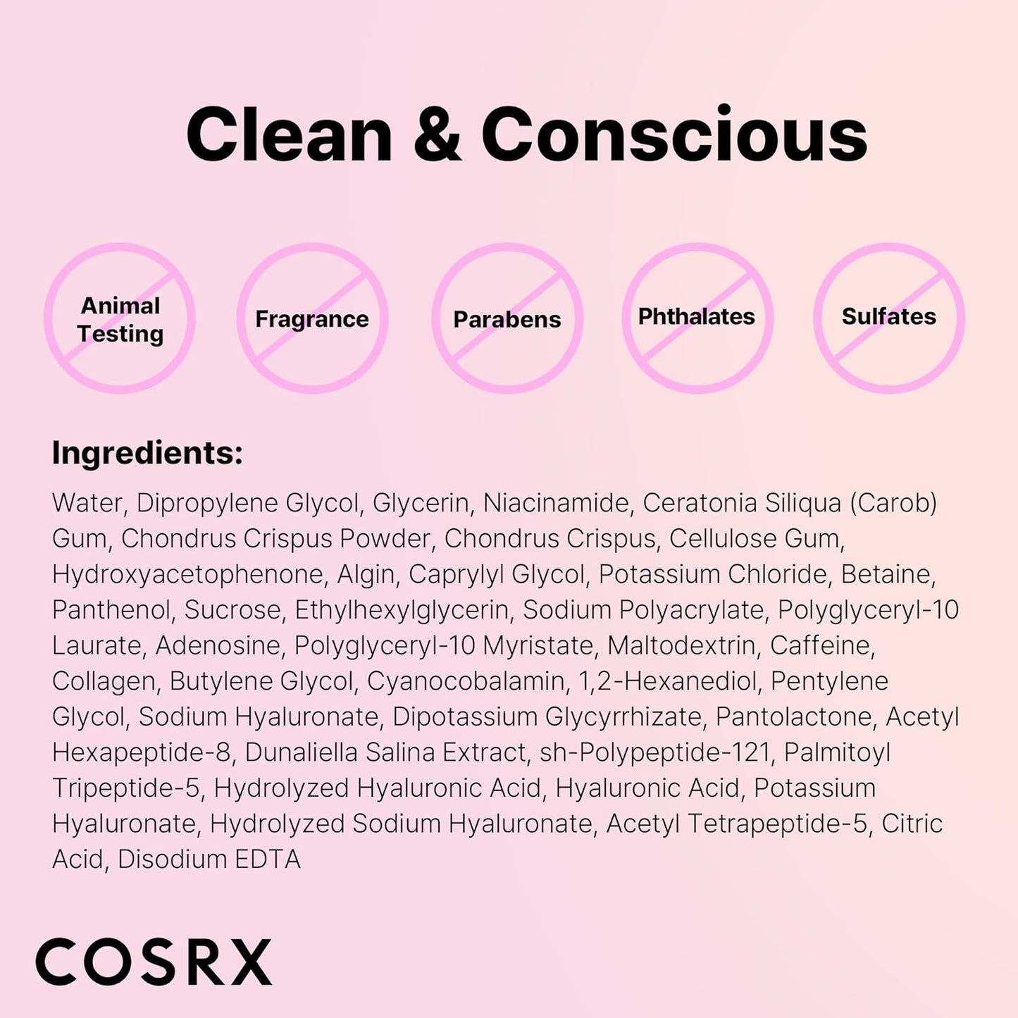 COSRX Pink Peptides Hydrogel Face Mask – Premium Korean Skincare Indulgence for the Vanity of Connoisseurs