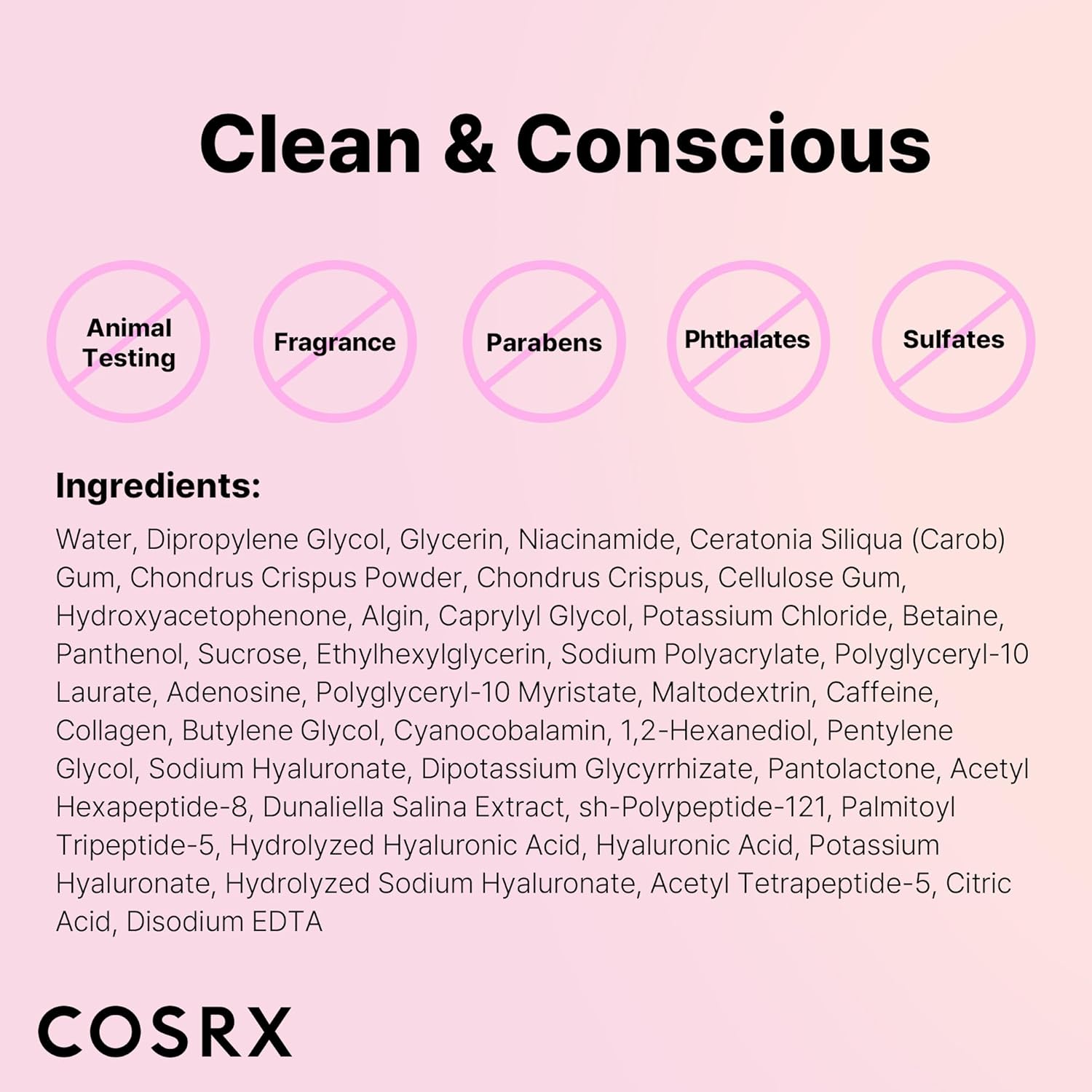 COSRX Pink Peptides Hydrogel Face Mask – Premium Korean Skincare Indulgence for the Vanity of Connoisseurs