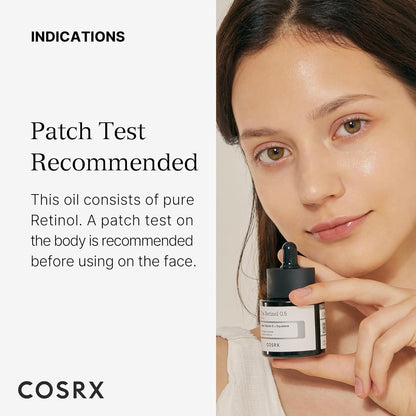 COSRX Retinol 0.5 Oil – Calming Nighttime Self-Care Serum for Mindful Bedtime Routines
