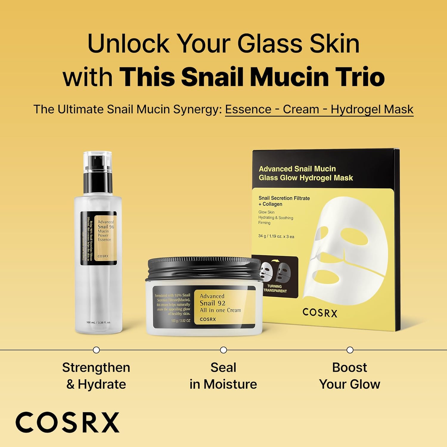 COSRX Snail Mucin Repairing Serum 100ml – Evening Wind-Down Hydration Ritual for Sensitive Skin