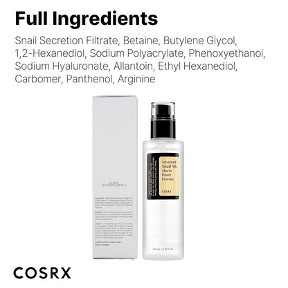 COSRX Snail Mucin Repairing Serum Pack of 2 – Thoughtful Birthday Gift for Skincare Lovers