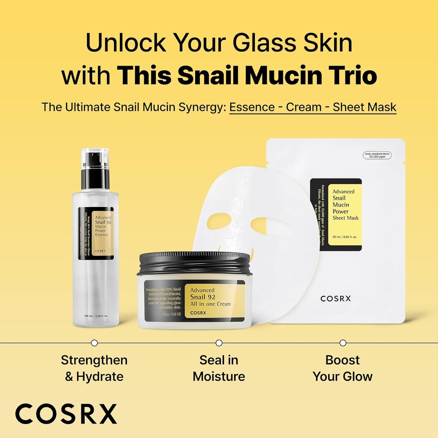 COSRX Snail Mucin Sheet Mask 10 Pack – Mindful Hydration for Your Nightly Wind-Down Ritual