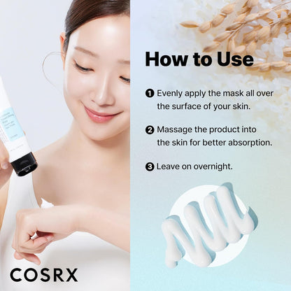 COSRX Ultimate Nourishing Rice Overnight Spa Mask – Premium 68% Rice Ritual for an Elevated Vanity Counter and Brighter Mornings