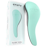 Crave Naturals Glide Thru Detangling Brush – Housewarming and Valentine's Day Gift, Gentle Detangling Hairbrush for the Woman Who Has Everything