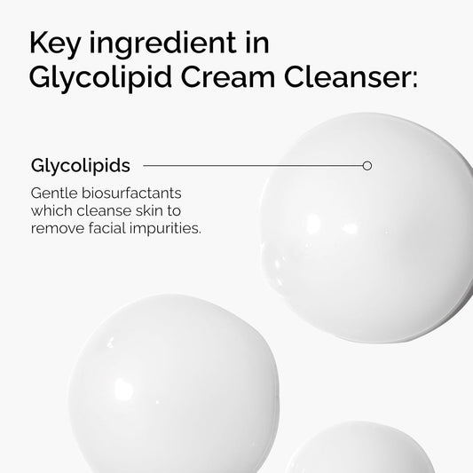 cream-based emulsion texture that hydrates while it cleans