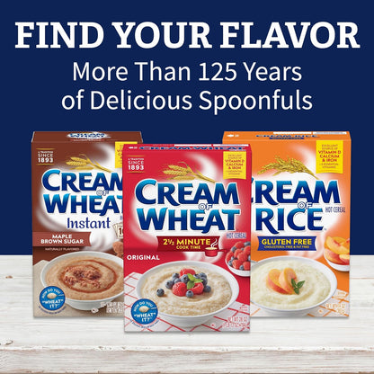 Cream of Wheat Original Hot Cereal – Kid-Friendly Family Breakfast for the Family Kitchen Table
