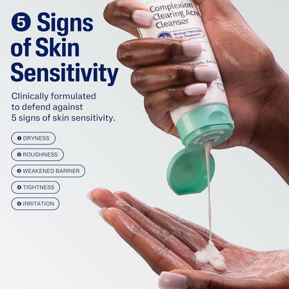 creamy, fragrance-free, hypoallergenic, non-comedogenic, oil-free formula