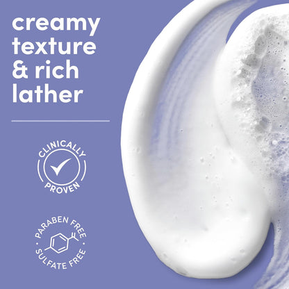 creamy serum formula that lathers into velvety foam