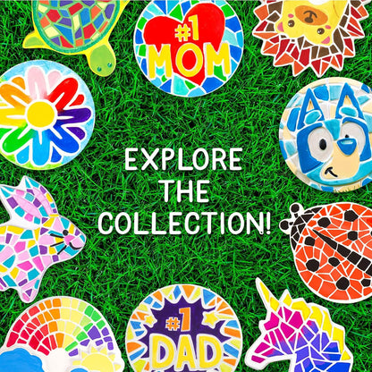 Creative Roots Paint Your Own Garden Stone – Unique Birthday Gift for Kids Who Love Animals and Fantasy Creatures