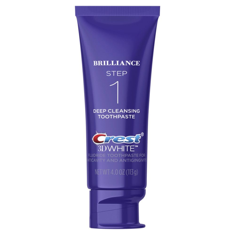 Crest 3D White Brilliance Two-Step System – Integrate Professional Whitening into Your Daily Work-from-Home Routine
