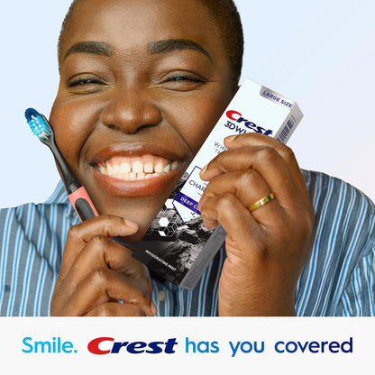 Crest 3D White Charcoal Toothpaste – Clean, Intentional Daily Dental Care