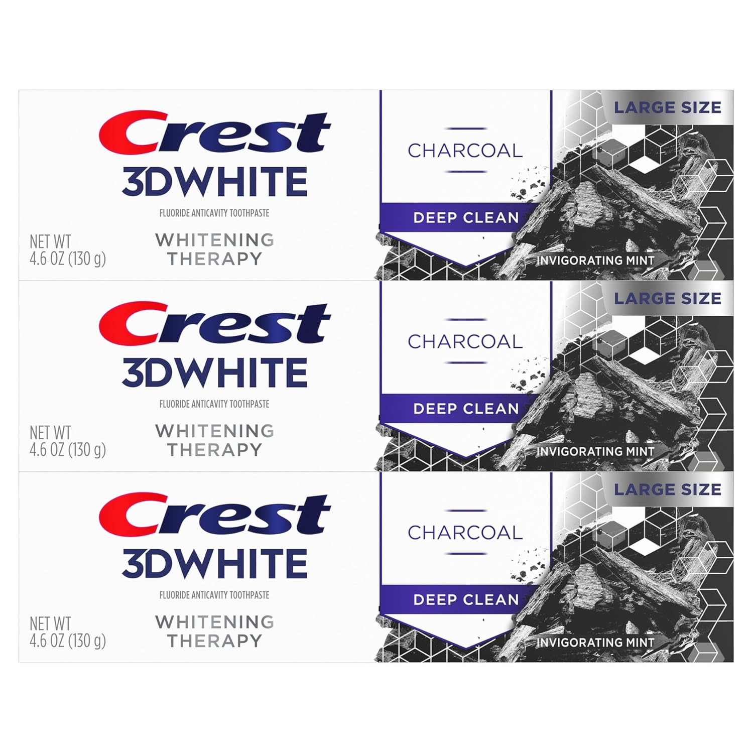 Crest 3D White Charcoal Toothpaste – Daily Brightening Ritual for a Confident Morning Glow