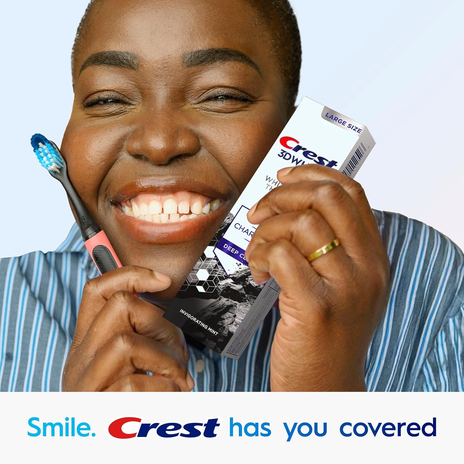 Crest 3D White Charcoal Toothpaste – Daily Brightening Ritual for a Confident Morning Glow