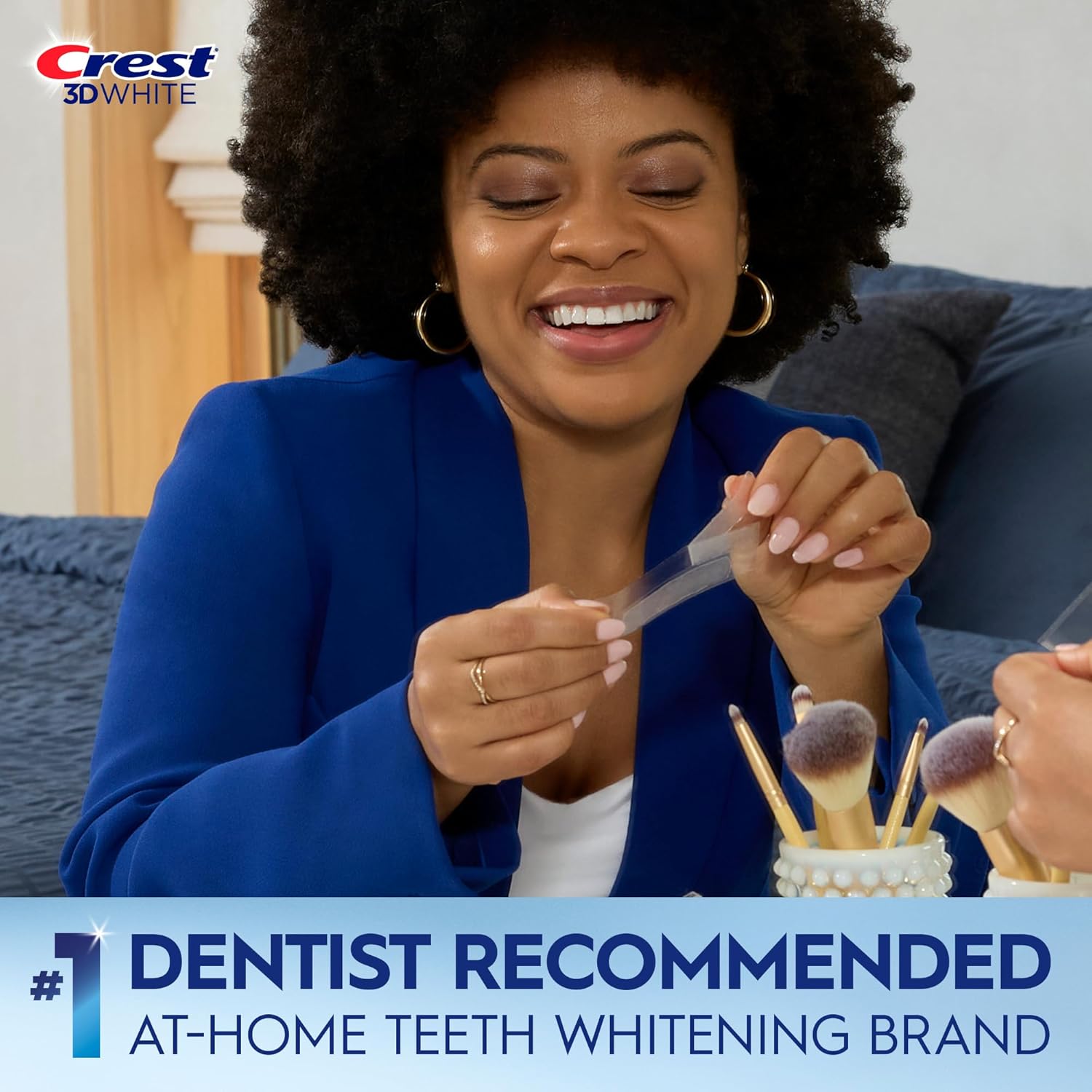 Crest 3D Whitestrips – Premium At-Home Whitening, ADA-Accepted Professional Results