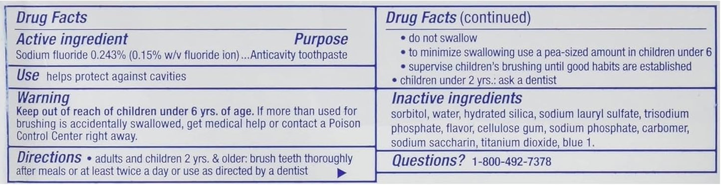 Crest Cavity Protection Toothpaste – Thoughtful Stocking Stuffer for Mom's Master Bathroom Refresh