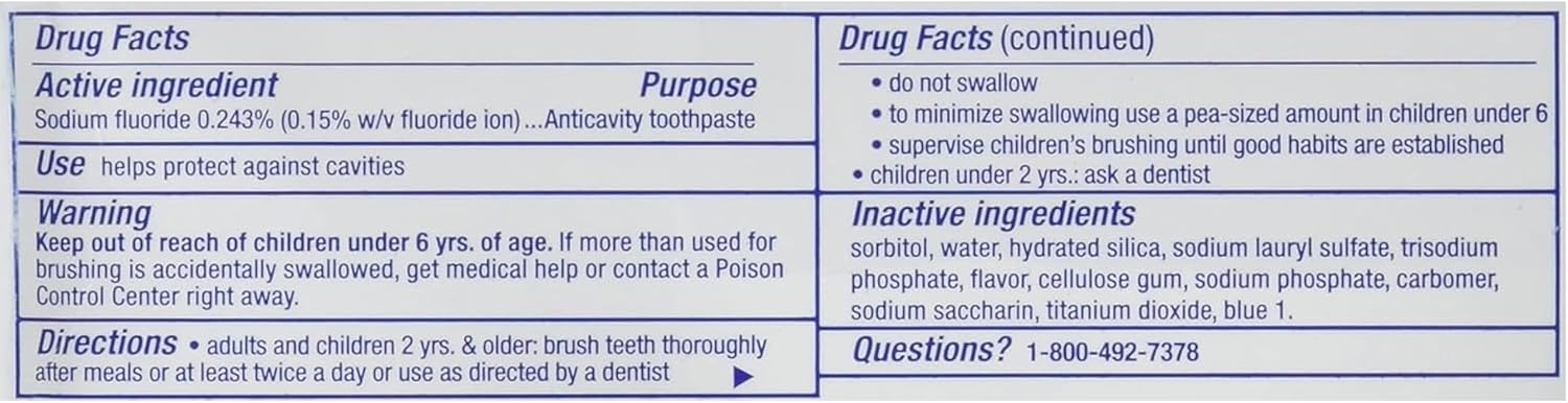 Crest Cavity Protection Toothpaste – Thoughtful Stocking Stuffer for Mom's Master Bathroom Refresh